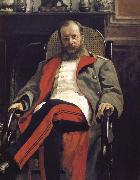 Ilia Efimovich Repin, Portrait of a man sitting